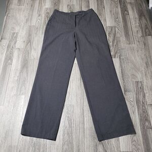 (3/$27) Haggar Pin Stripe Grey Dress Pants Size‎ 6